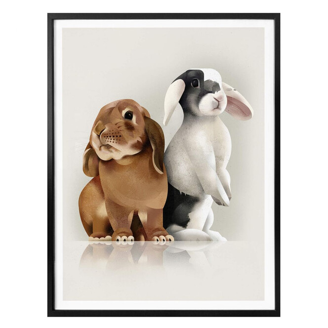 Poster Braun - Bunny Love