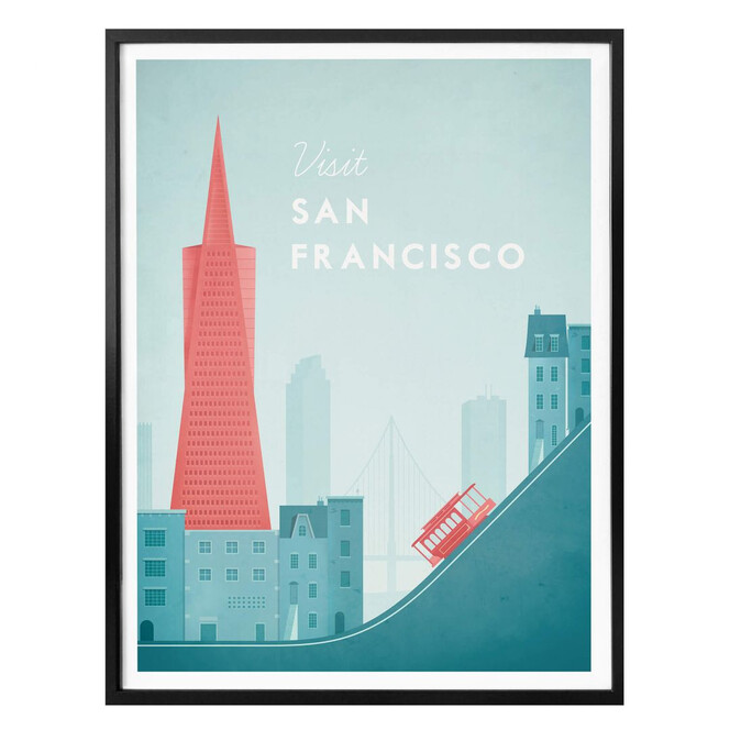 Poster Rivers - San Francisco