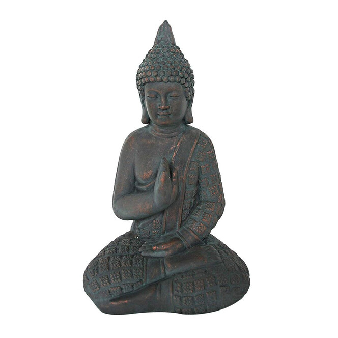 Sitzender Buddha - Statue Meditation für Garten und Raum - Bild 1