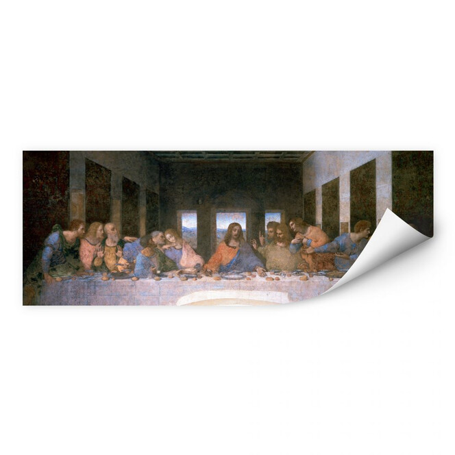 Wallprint Da Vinci - Das letzte Abendmahl - Panorama