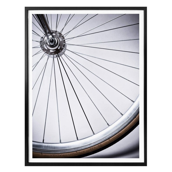 Poster Fahrradspeichen