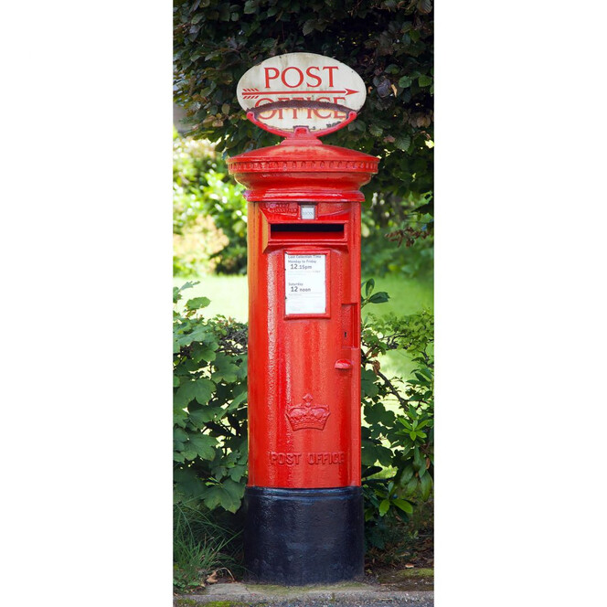 Türtapete Postbox - 86x200cm - Bild 1