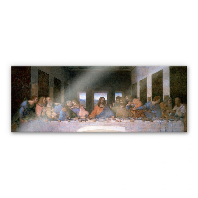 Acrylglasbild Da Vinci - Das letzte Abendmahl - Panorama
