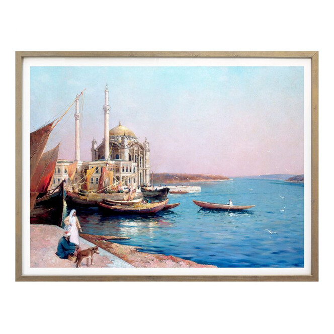 Poster Dellepiane - An den Ufern des Bosporus