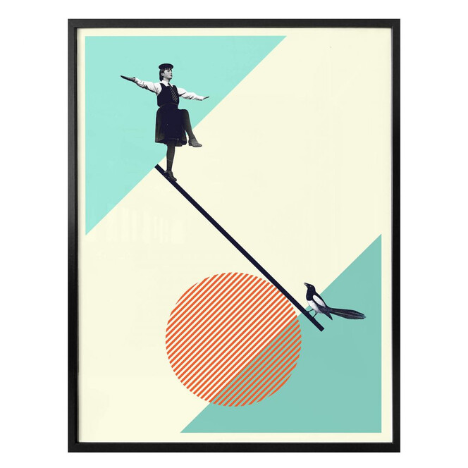Poster Léon - B is for Balance