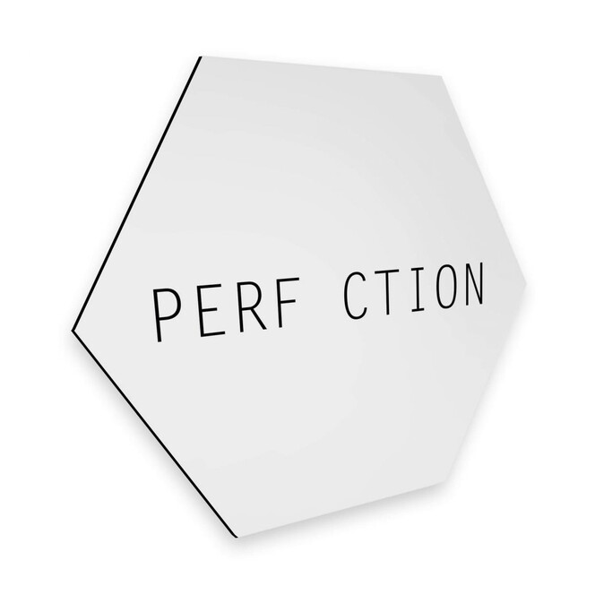 Hexagon - Alu-Dibond Nordic Creators - Perfection