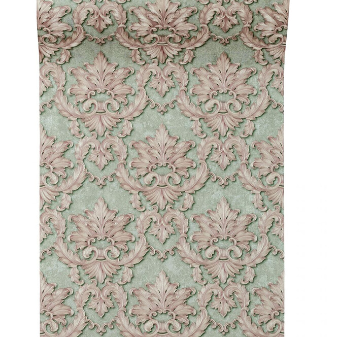 Architects Paper Tapete Luxury Classics grün, metallic, lila