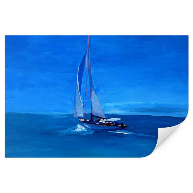 Wallprint Bleichner - Sailing into the Blue