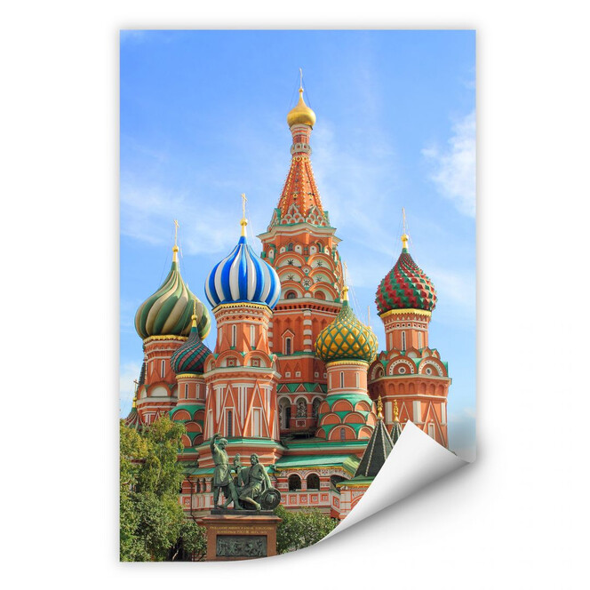 Wallprint St. Basilius Kathedrale Moskau