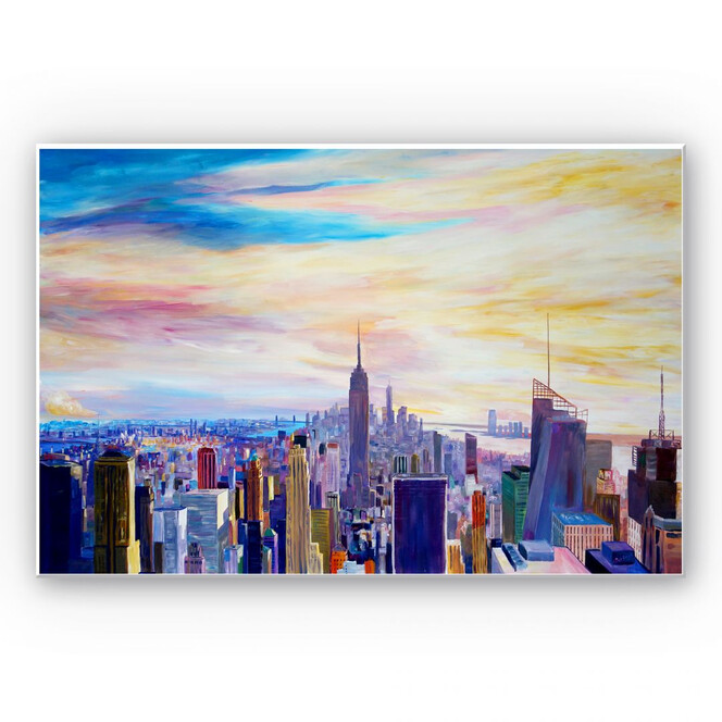 Wandbild Bleichner - Blick über New York City