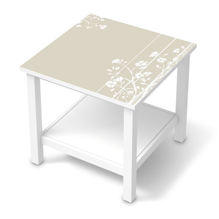 Möbel Klebefolie IKEA Hemnes Tisch 55x55cm - Florals Plain 3 - CR113545