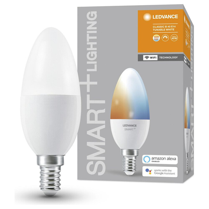 SMART& LED Leuchtmittel E14 B38 5W 470lm 2700 bis 6500K 3er Set - CL128750