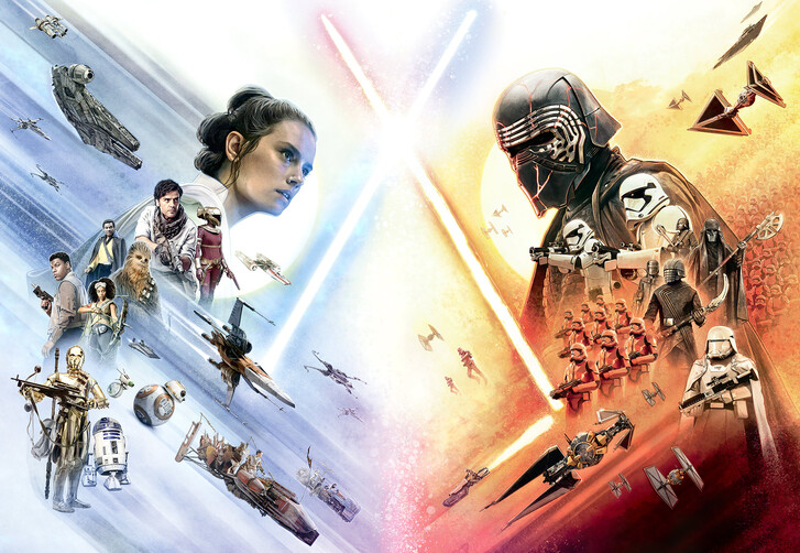 Fototapete Star Wars Movie Poster Wide - KO8-4114