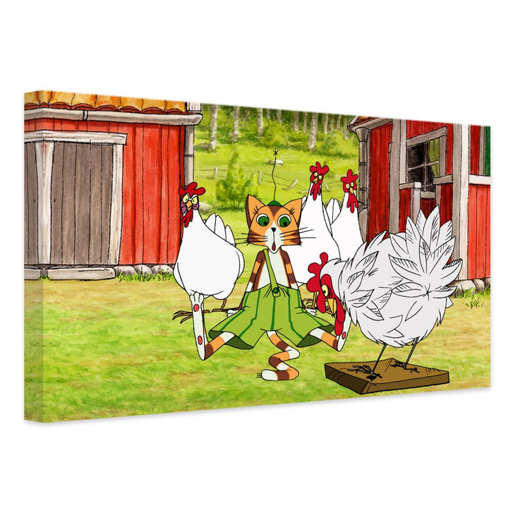 Leinwandbild Pettersson und Findus - Hühnergeschichten - WA144003