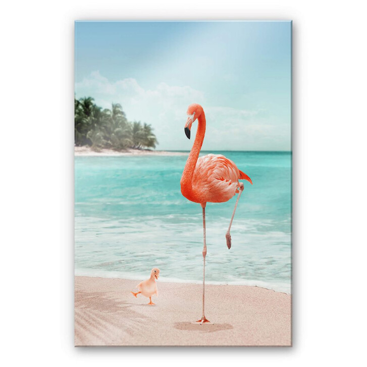 Acrylglasbild Loose – Wannabe Flamingo - WA269766