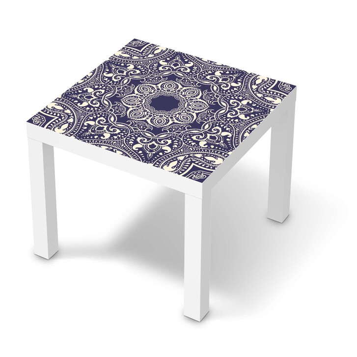 Möbelfolie IKEA Lack Tisch 55x55cm - Blue Mandala - CR115780