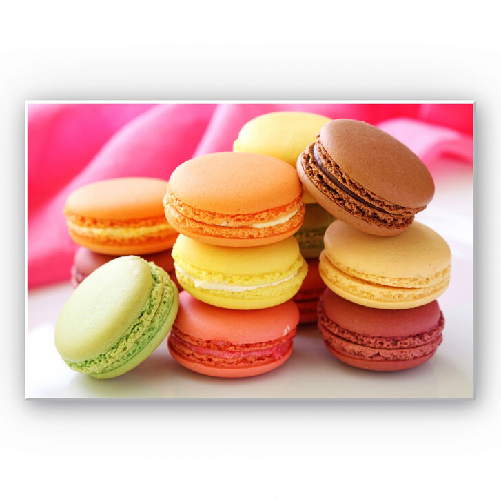 Hartschaumbild Sweet Macarons - WA130970