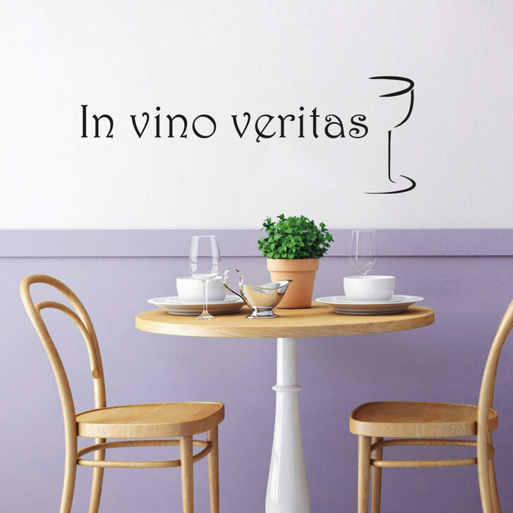 Wandtattoo In vino veritas - WA260382