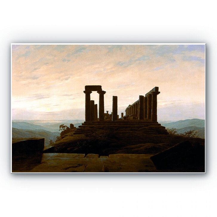 Wandbild Friedrich - Der Junotempel in Agrigent - WA192693