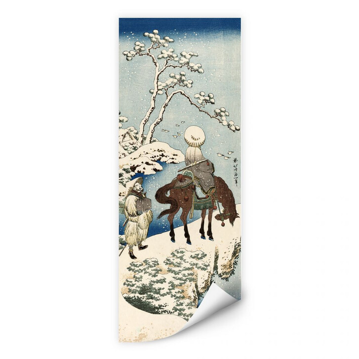 Wallprint Hokusai - Der chinesische Dichter Su Dongpo - WA184555
