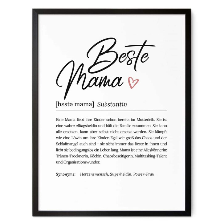Poster Definition - Beste Mama - WA337124