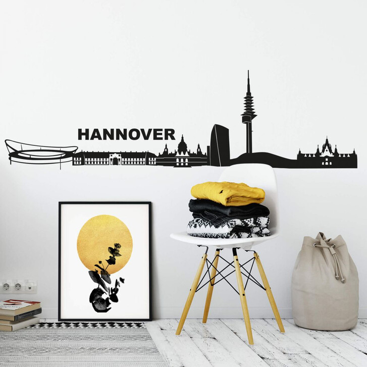 Wandtattoo Hannover Skyline - WA211525