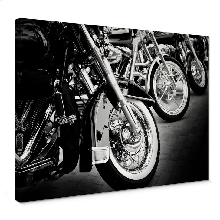 Leinwandbild Motorcycle Wheels - WA142641