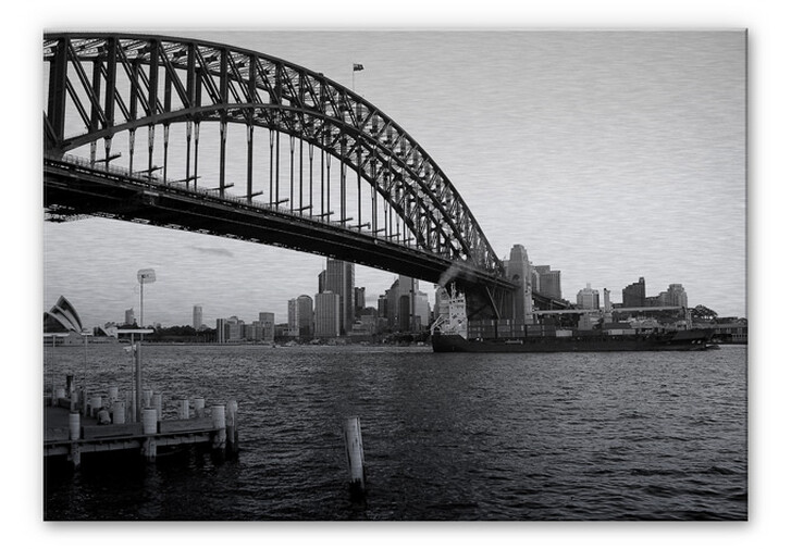 Alu-Dibond Bild Sydney Harbour Bridge - WA112577