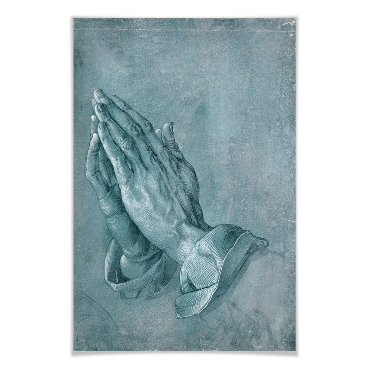 Poster Dürer - Studie zu Betende Hände - WA159894