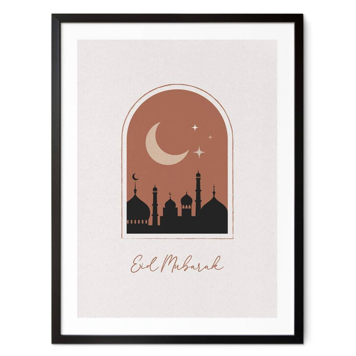 Poster Eid Mubarak bei Nacht - WA355125