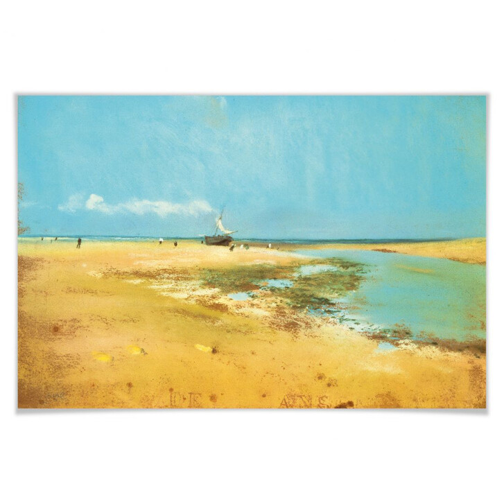 Poster Degas - Strand bei Ebbe - WA159433