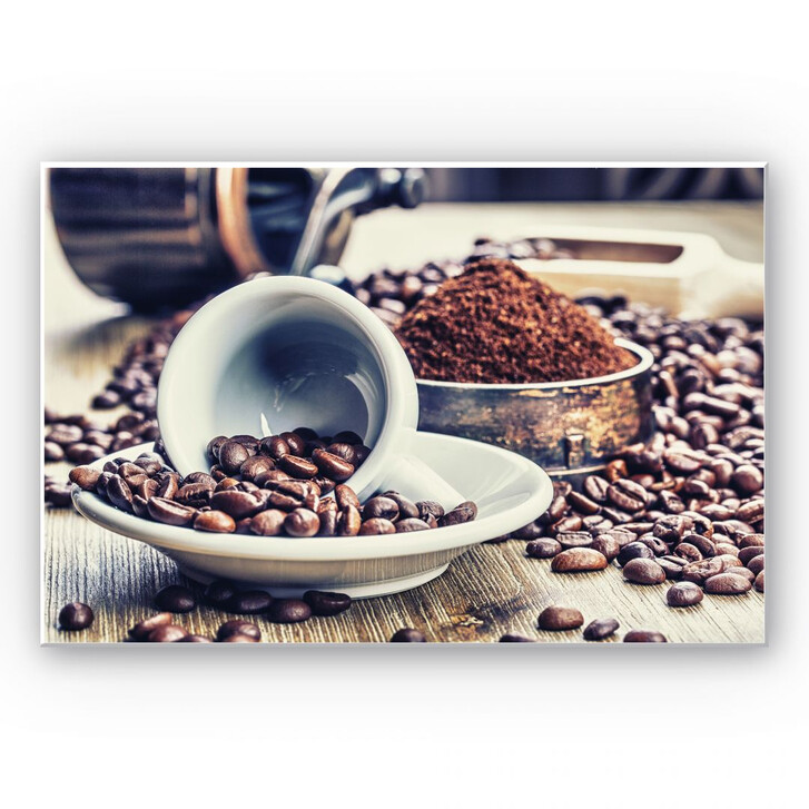Hartschaumbild Kaffeeträume - WA130172