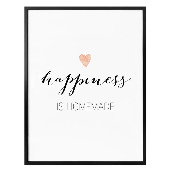 Poster Confetti & Cream - Happiness is homemade - WA317838