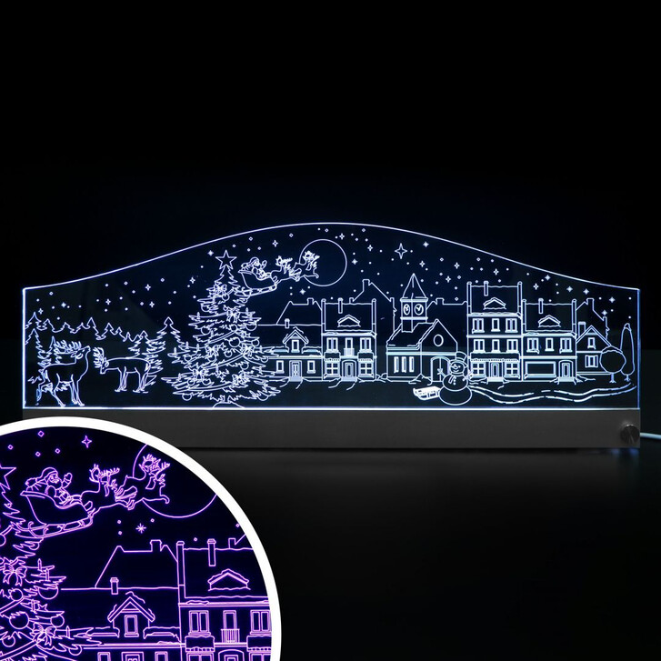 LED Skyline Weihnachen - WA135047