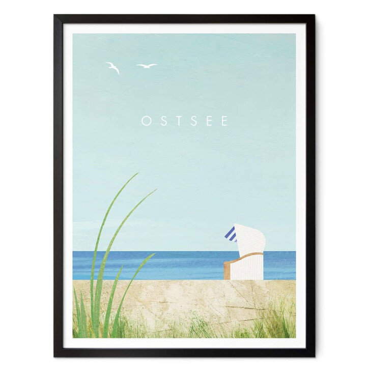 Poster Rivers - Ostsee - WA342216