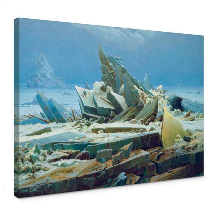 Leinwandbild Friedrich - Das Eismeer - WA139223