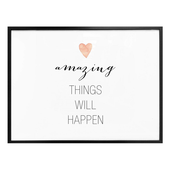 Poster Confetti & Cream - Amazing things will happen - WA159084