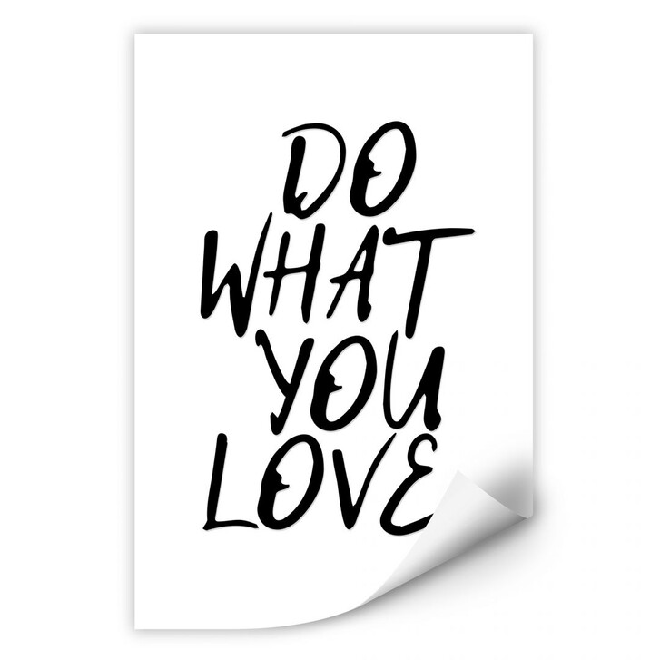 Wallprint Do what you love - WA183229