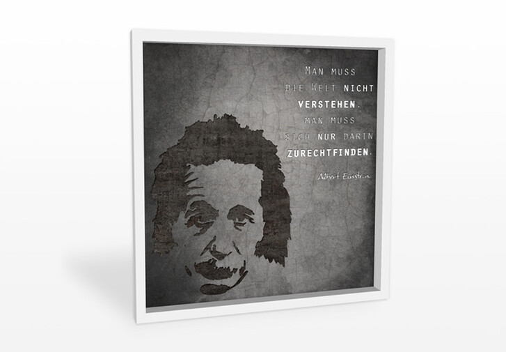 Wandbild Albert Einstein - WA191097