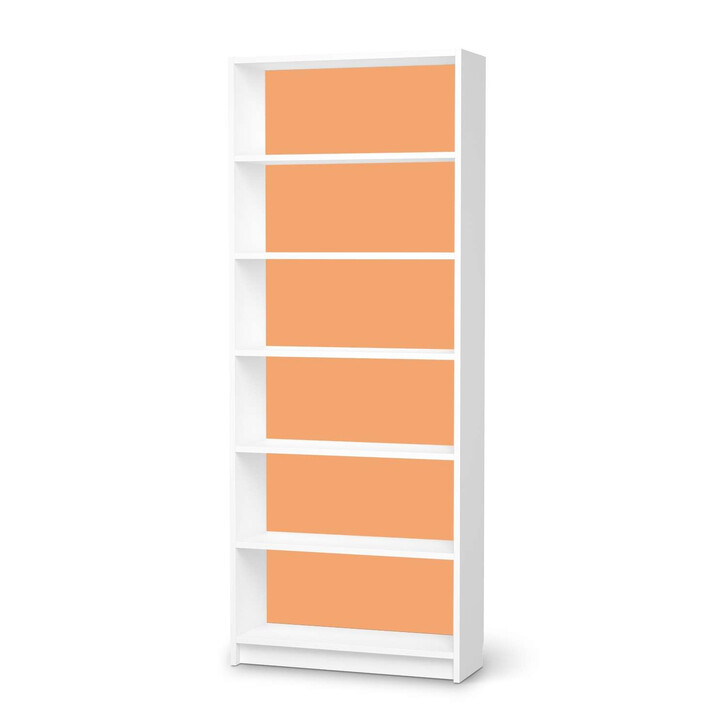 Klebefolie IKEA Billy Regal 6 Fächer - Orange Light - CR111044