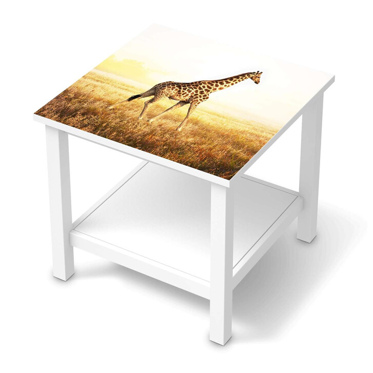 Möbel Klebefolie IKEA Hemnes Tisch 55x55cm - Savanna Giraffe - CR113608