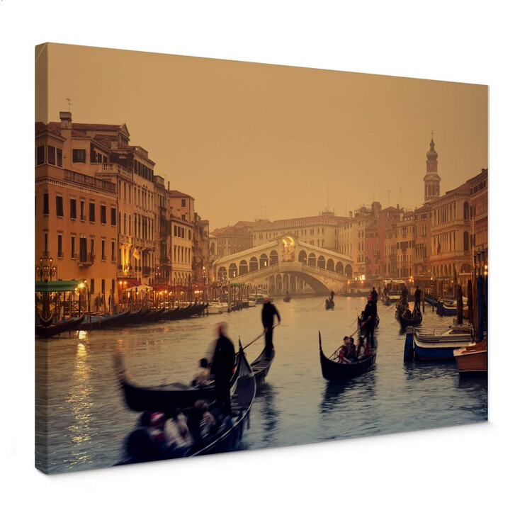 Leinwandbild Sunset in Venice - WA145688
