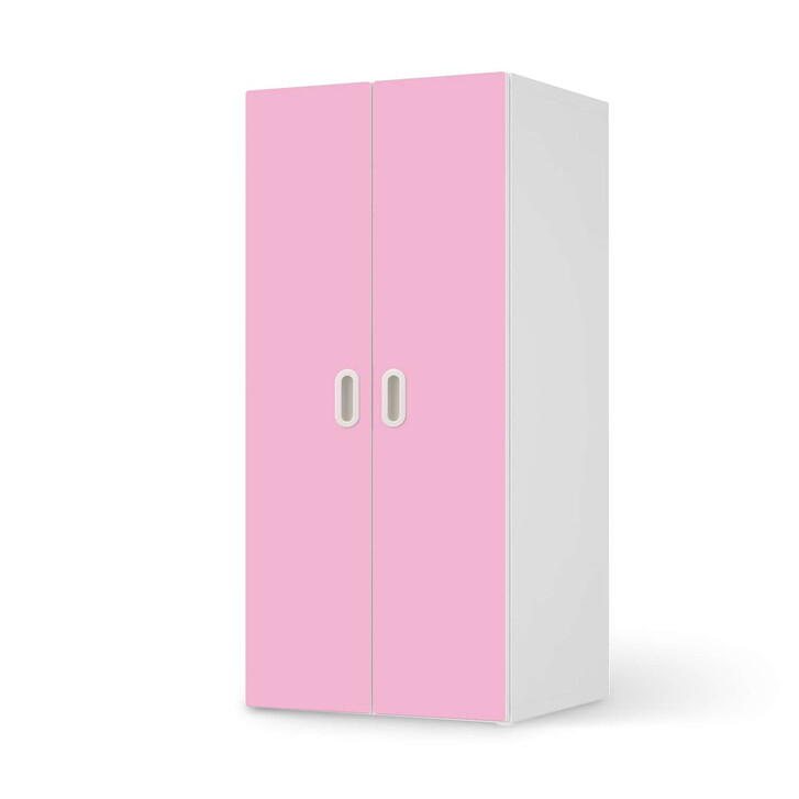 Möbelfolie IKEA Stuva / Fritids Schrank - 2 grosse Türen - Pink Light - CR117866