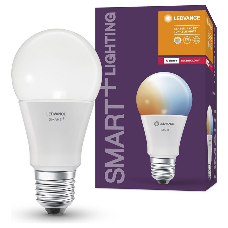 SMART& Zigbee LED Leuchtmittel E27 9W 806lm 2700 bis 6500K - CL127858