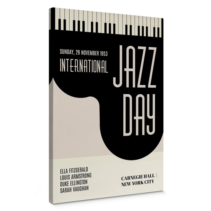 Leinwandbild Kubistika - Jazz Day - WA300304