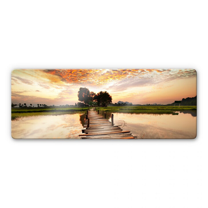 Glasbild To the other Side - Panorama - WA128289
