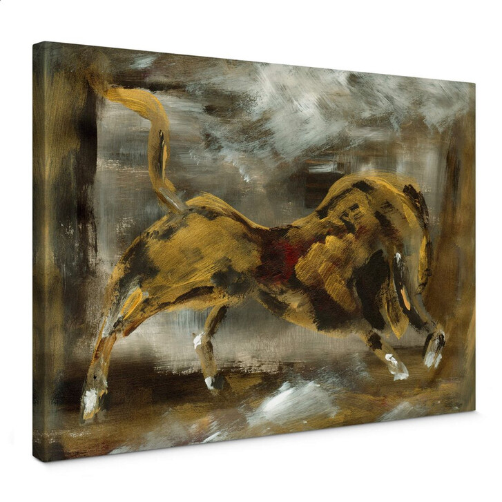 Leinwandbild Niksic - Der goldene Stier - WA143129