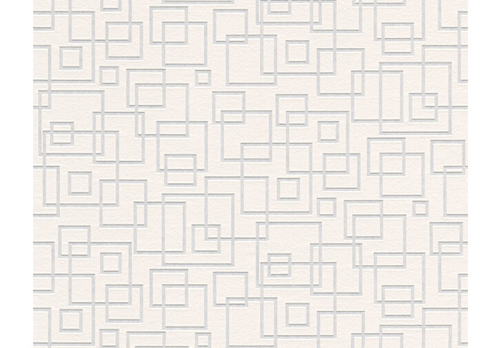 A.S. Création Vliestapete Meistervlies 3D Tapete geometrisch überstreichbar weiss - WA151785