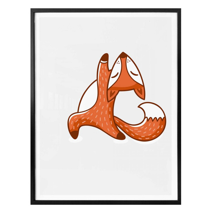 Poster - Yoga-Fuchs 07 - WA238090