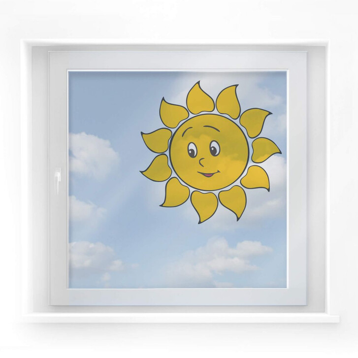 Fensterbild Liebe Sonne - WA117432